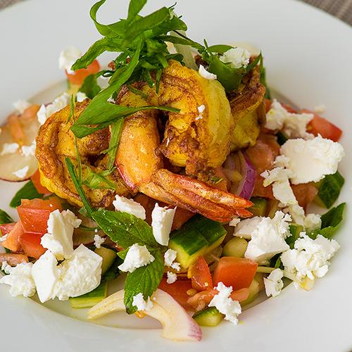 Golden Prawn Salad (Serves 4)