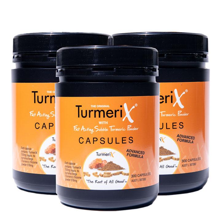 3x TurmeriX Kapseln 300 St. (save $15)